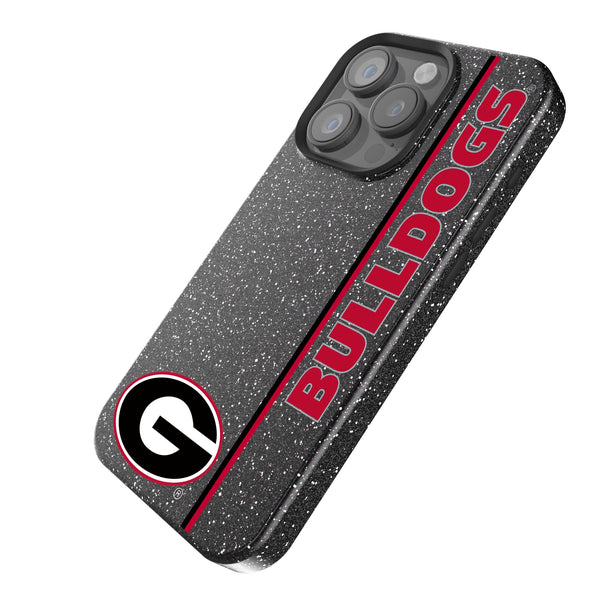 University of Georgia Bulldogs Sidebar iPhone Bling Phone Case Iso.Jpg