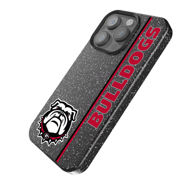 University of Georgia Bulldogs Uga Sidebar iPhone Bling Phone Case Iso.Jpg