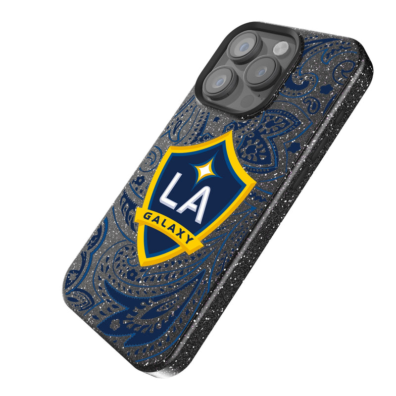 LA Galaxy  Paisley iPhone Bling Phone Case Iso.Jpg