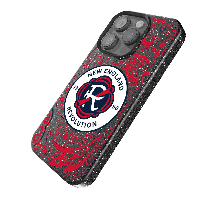 New England Revolution  Paisley iPhone Bling Phone Case Iso.Jpg