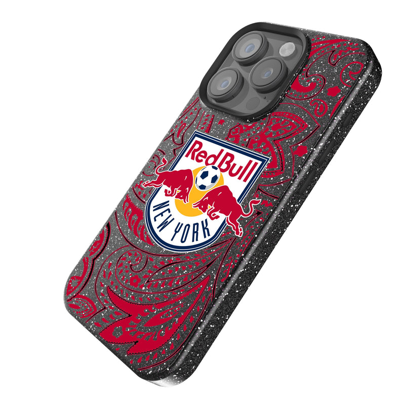 New York Red Bulls  Paisley iPhone Bling Phone Case Iso.Jpg