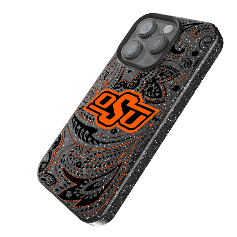 Oklahoma State University Cowboys Paisley iPhone Bling Phone Case Iso.Jpg