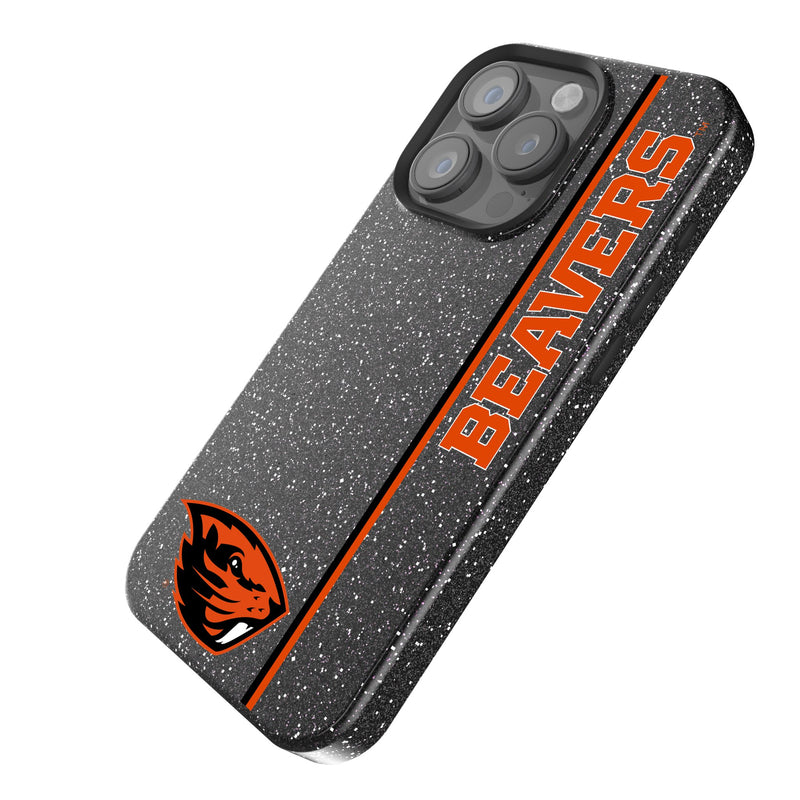 Oregon State University Beavers Sidebar iPhone Bling Phone Case Iso.Jpg