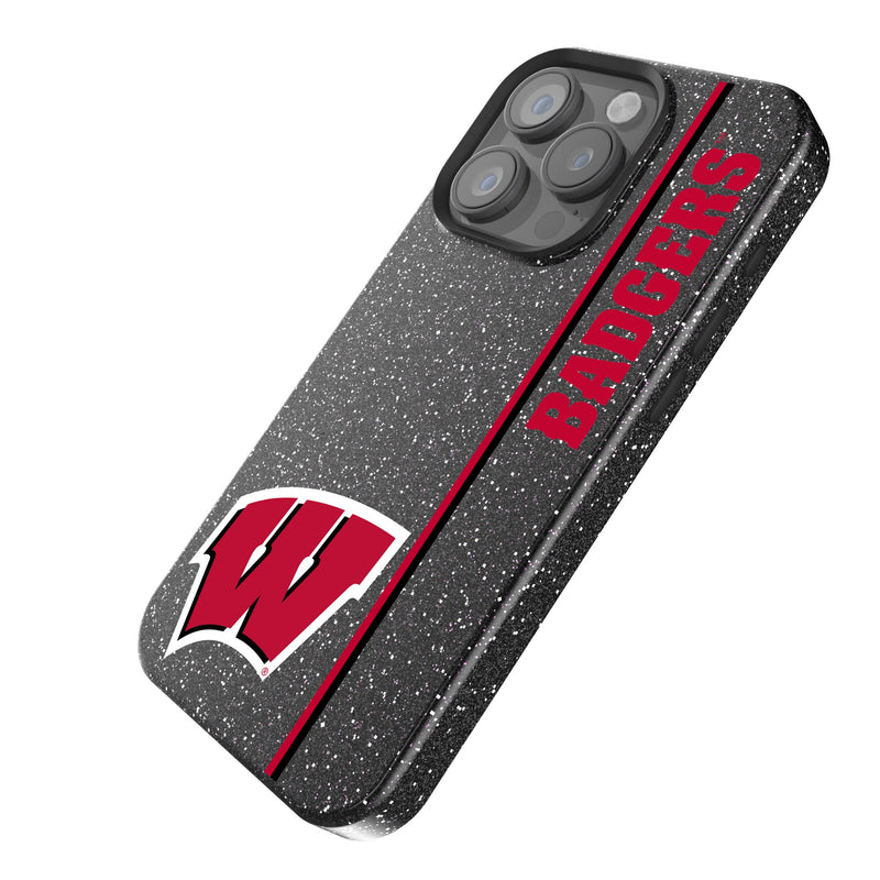 University of Wisconsin Badgers Sidebar iPhone Bling Phone Case Iso.Jpg