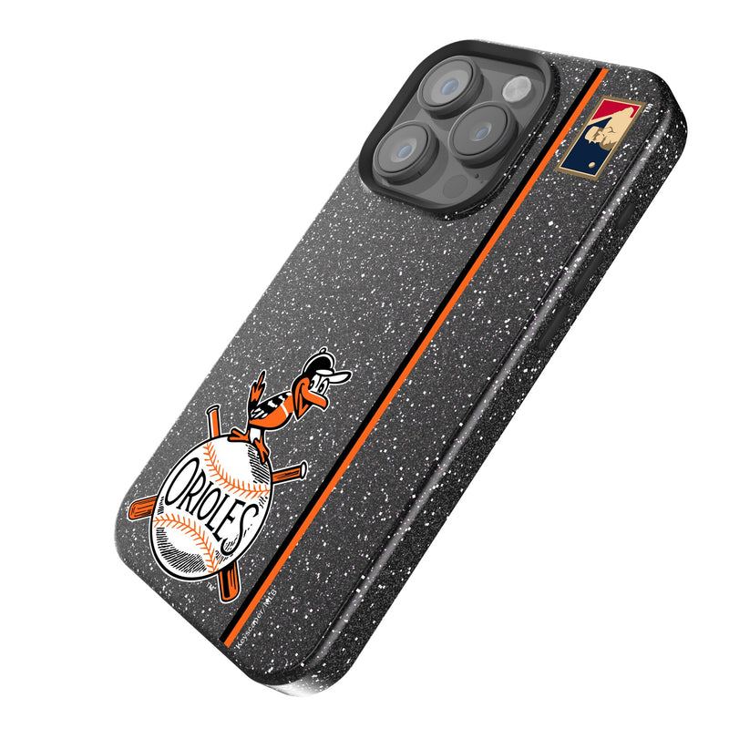 Baltimore Orioles 1954-1963 - Cooperstown Collection Sidebar iPhone Bling Phone Case Iso.Jpg