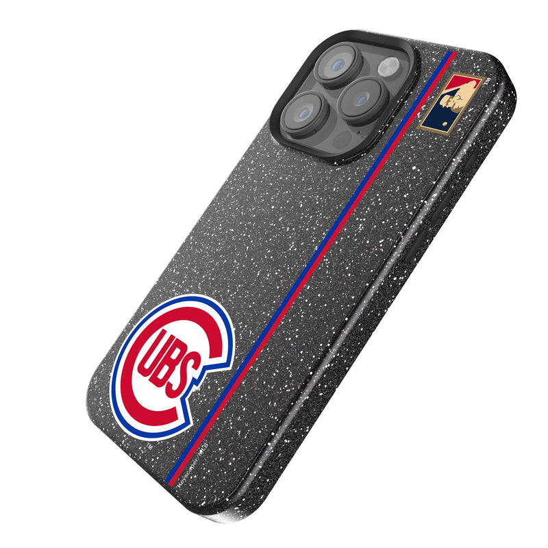 Chicago Cubs 1948-1956 - Cooperstown Collection Sidebar iPhone Bling Phone Case Iso.Jpg