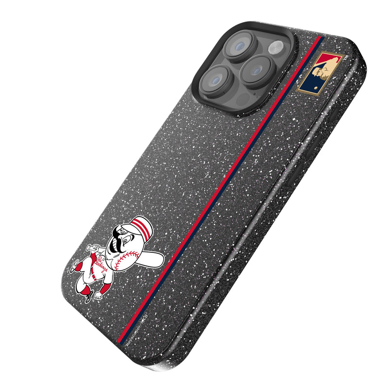 Cincinnati Reds 1953-1967 - Cooperstown Collection Sidebar iPhone Bling Phone Case Iso.Jpg