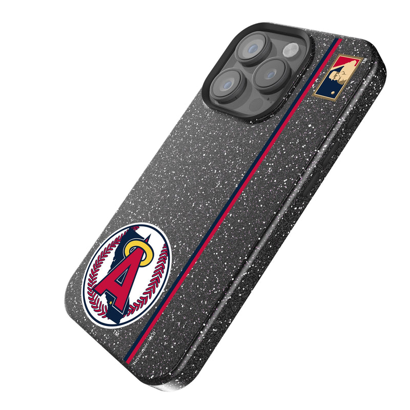 LA Angels 1986-1992 - Cooperstown Collection Sidebar iPhone Bling Phone Case Iso.Jpg