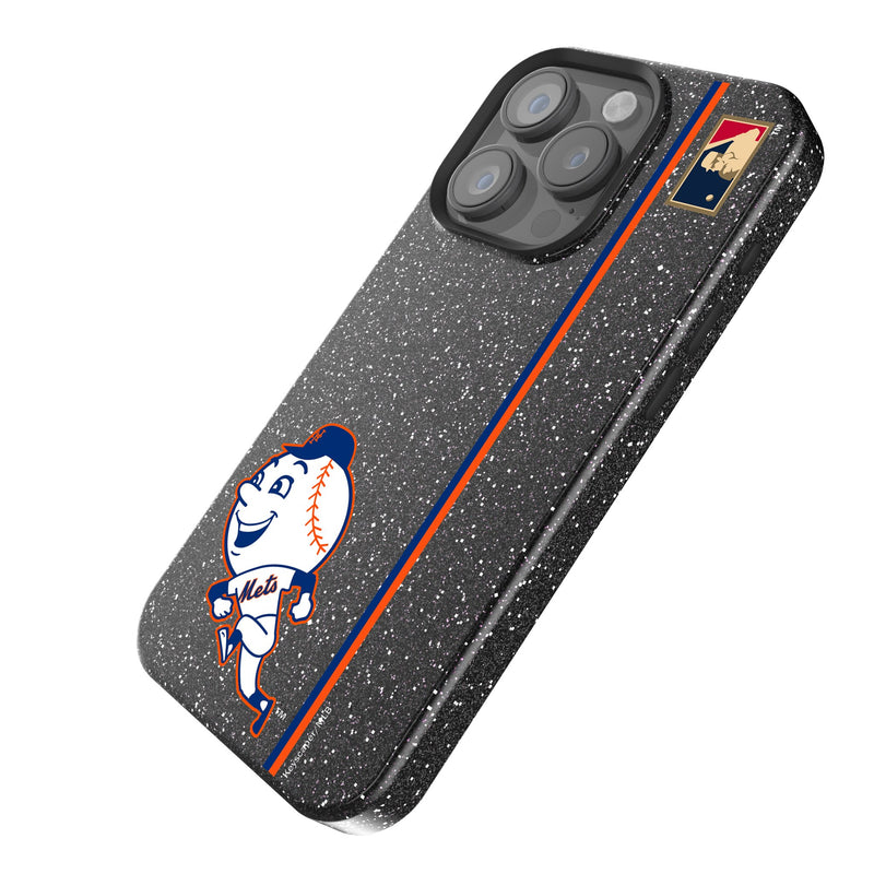 New York Mets 2014 - Cooperstown Collection Sidebar iPhone Bling Phone Case Iso.Jpg