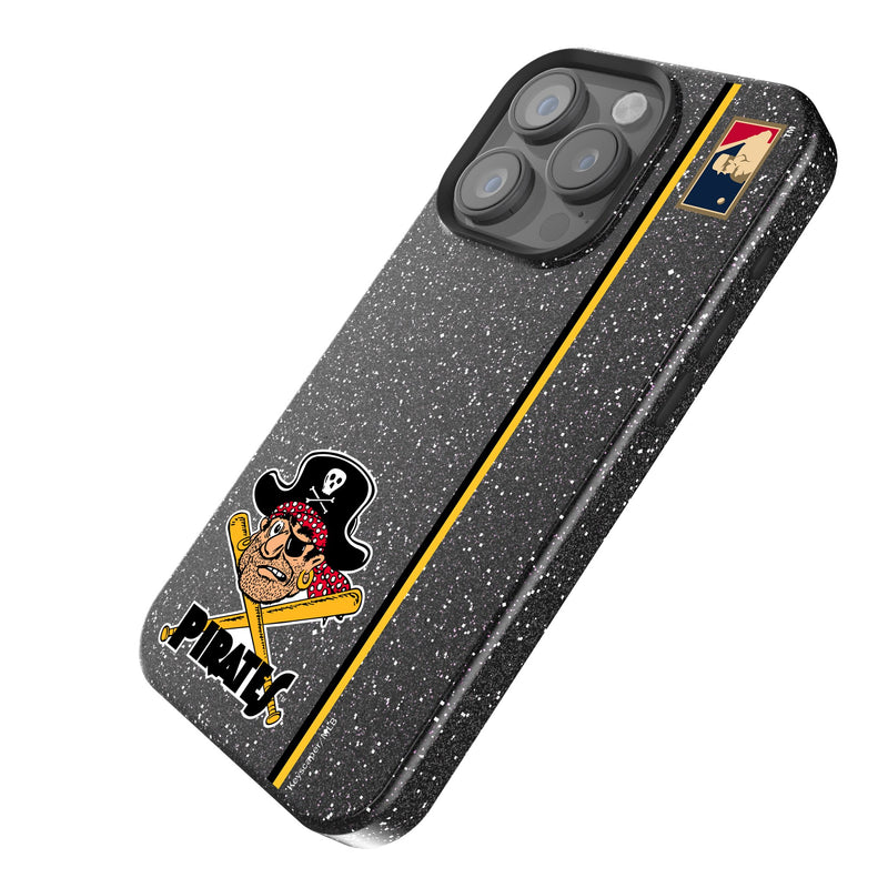 Pittsburgh Pirates 1958-1966 - Cooperstown Collection Sidebar iPhone Bling Phone Case Iso.Jpg