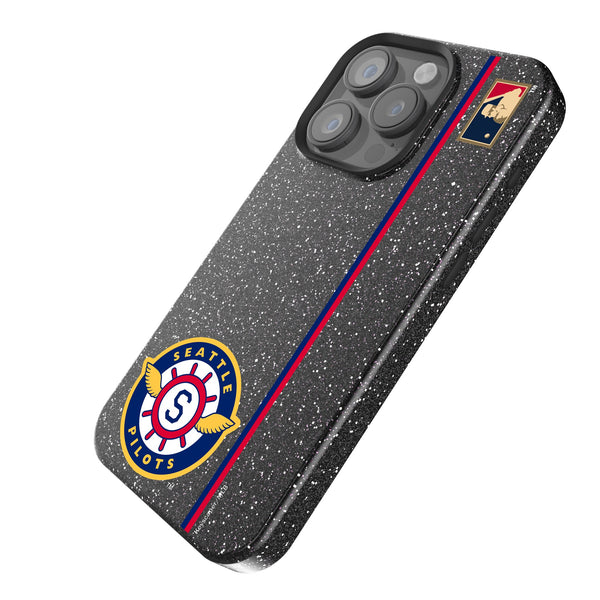 Seattle Pilots 1969 - Cooperstown Collection Sidebar iPhone Bling Phone Case Iso.Jpg