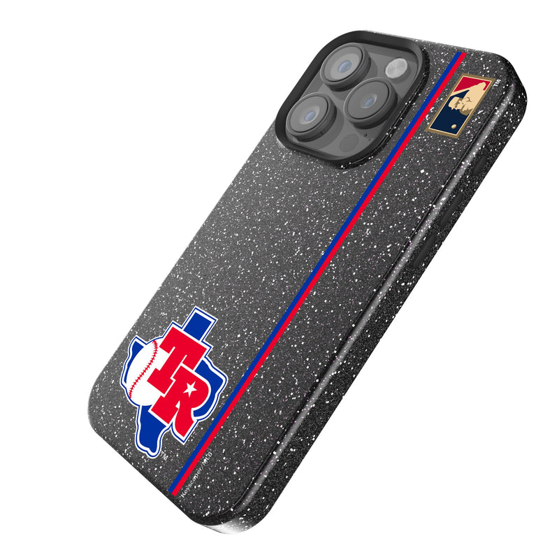 Texas Rangers 1981-1983 - Cooperstown Collection Sidebar iPhone Bling Phone Case Iso.Jpg