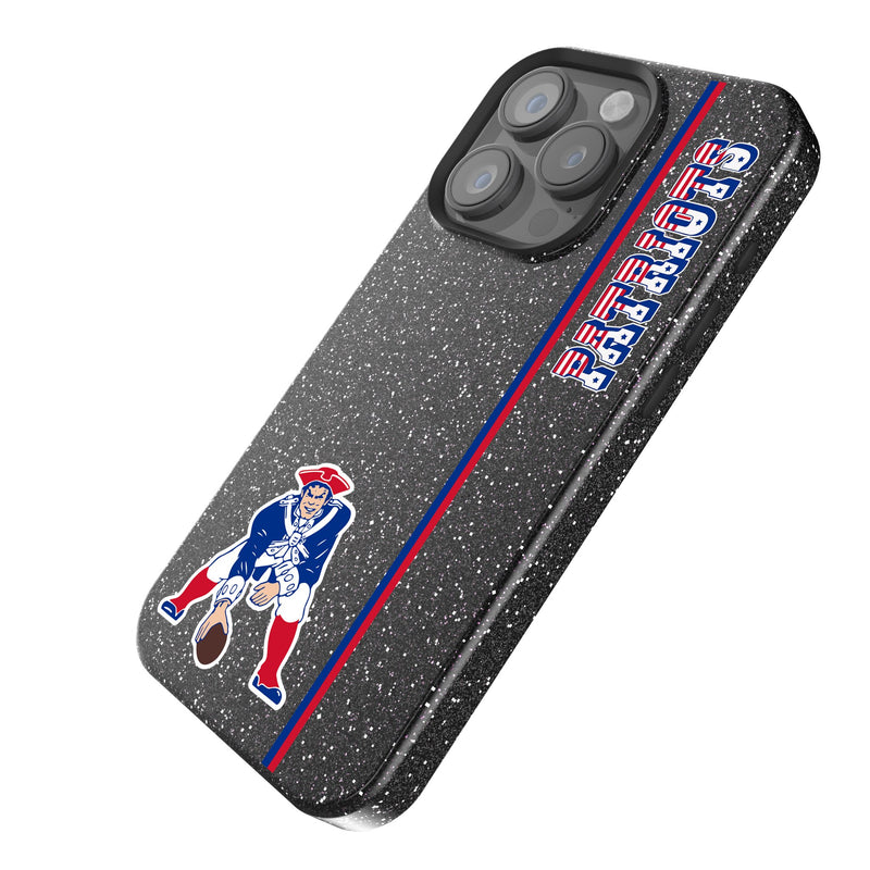 New England Patriots Historic Collection Sidebar iPhone Bling Phone Case Iso.Jpg