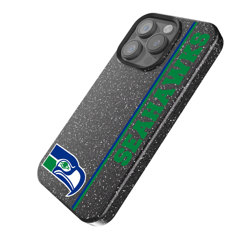 Seattle Seahawks Historic Collection Sidebar iPhone Bling Phone Case Iso.Jpg