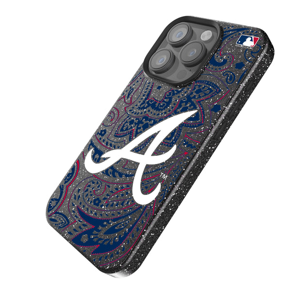 Atlanta Braves Paisley iPhone Bling Phone Case Iso.Jpg