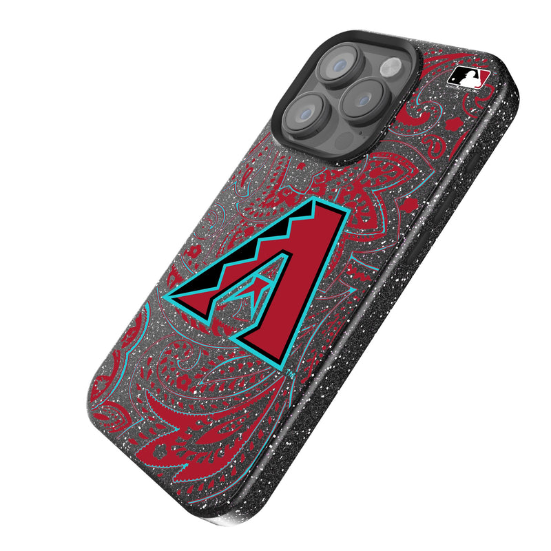 Arizona Diamondbacks Paisley iPhone Bling Phone Case Iso.Jpg