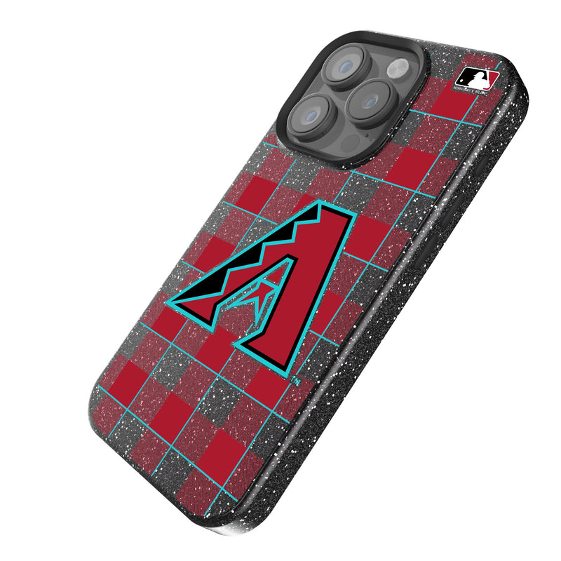 Arizona Diamondbacks Plaid iPhone Bling Phone Case Iso.Jpg