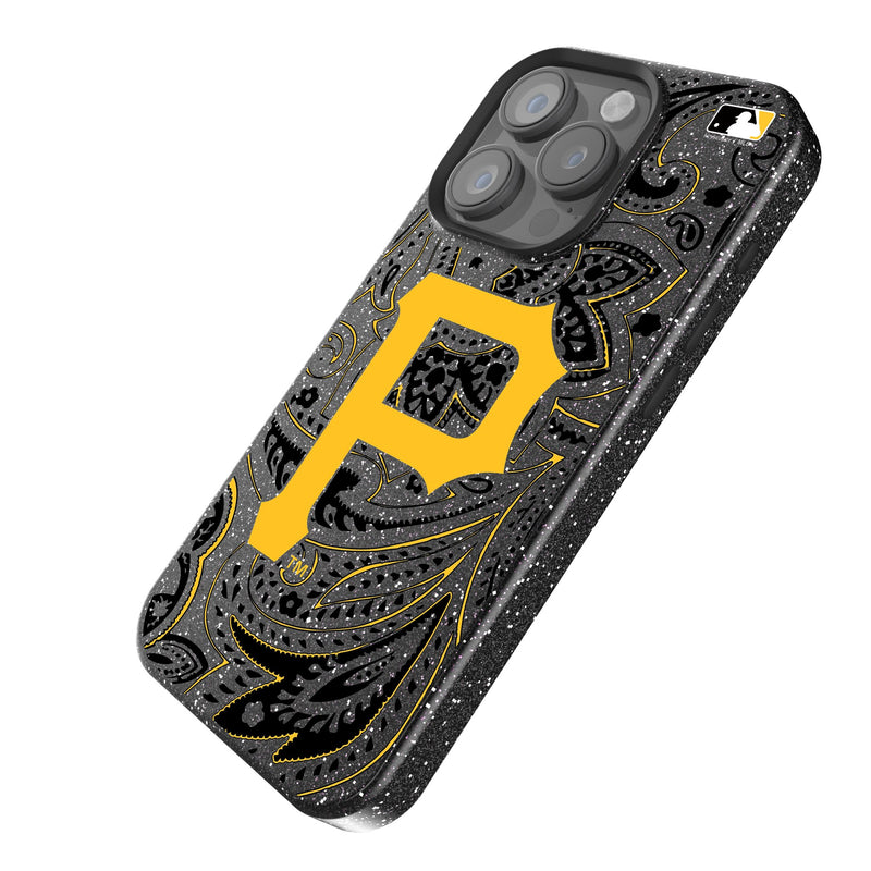 Pittsburgh Pirates Paisley iPhone Bling Phone Case Iso.Jpg