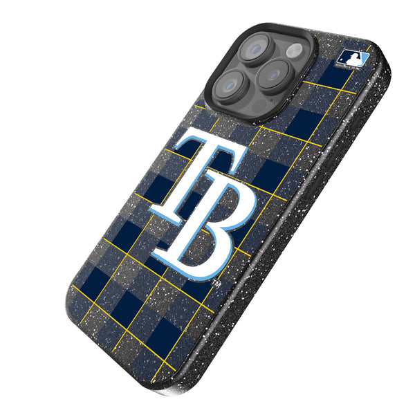 Tampa Bay Rays Plaid iPhone Bling Phone Case Iso.Jpg