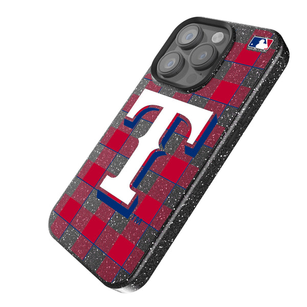 Texas Rangers Plaid iPhone Bling Phone Case Iso.Jpg