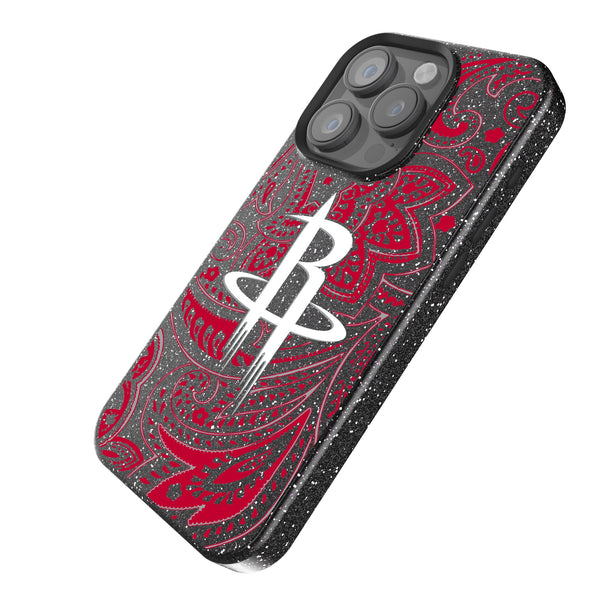 Houston Rockets Paisley iPhone Bling Phone Case Iso.Jpg