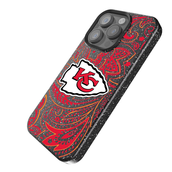 Kansas City Chiefs Paisley iPhone Bling Phone Case Iso.Jpg