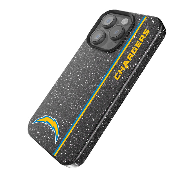 Los Angeles Chargers Sidebar iPhone Bling Phone Case Iso.Jpg