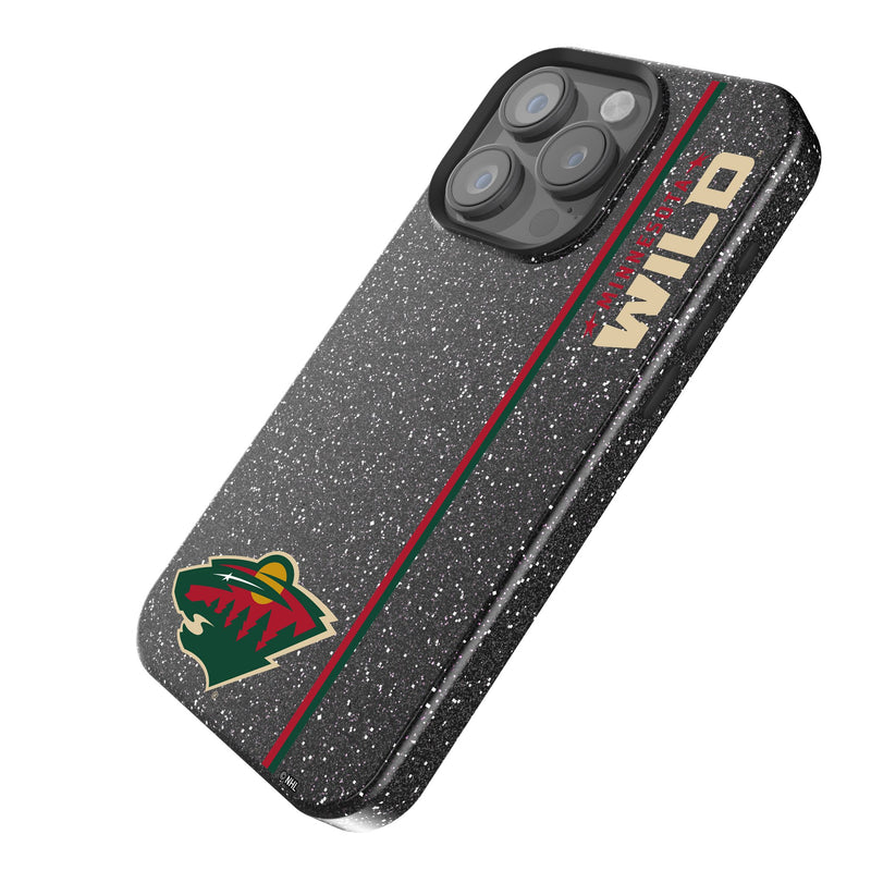 Minnesota Wild Sidebar iPhone Bling Phone Case Iso.Jpg