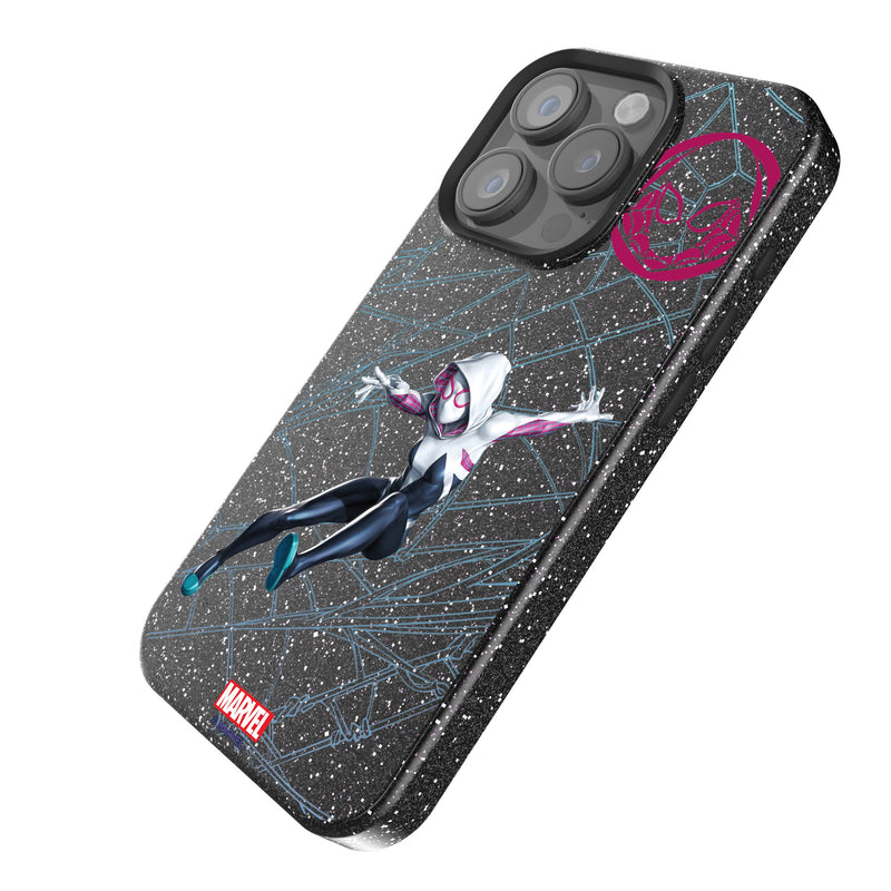 Marvel Spider-Gwen MechLine iPhone Bling Phone Case Iso.Jpg