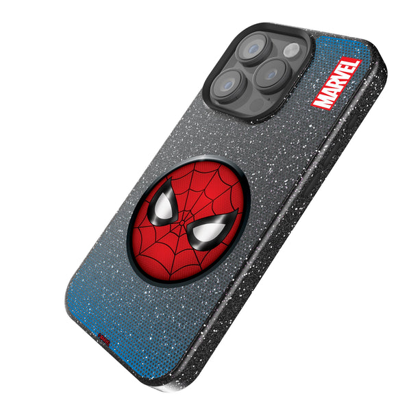 Marvel Spider-Man Grid iPhone Bling Phone Case Iso.Jpg