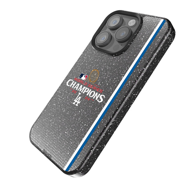 LA Dodgers 2024 MLB World Series iPhone Bling Phone Case Iso.Jpg