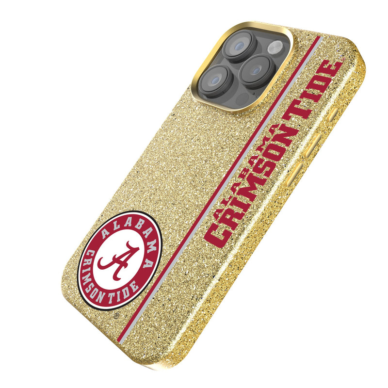 University of Alabama Crimson Tide Sidebar iPhone Bling Phone Case Iso.Jpg