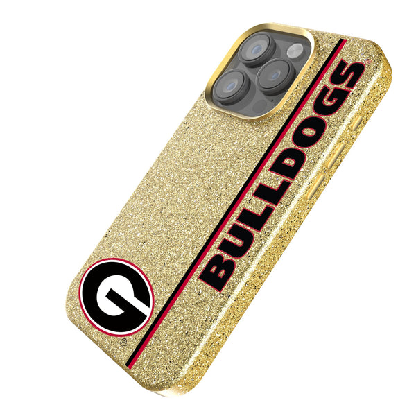 University of Georgia Bulldogs Sidebar iPhone Bling Phone Case Iso.Jpg