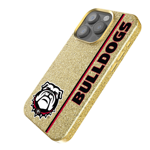 University of Georgia Bulldogs Uga Sidebar iPhone Bling Phone Case Iso.Jpg