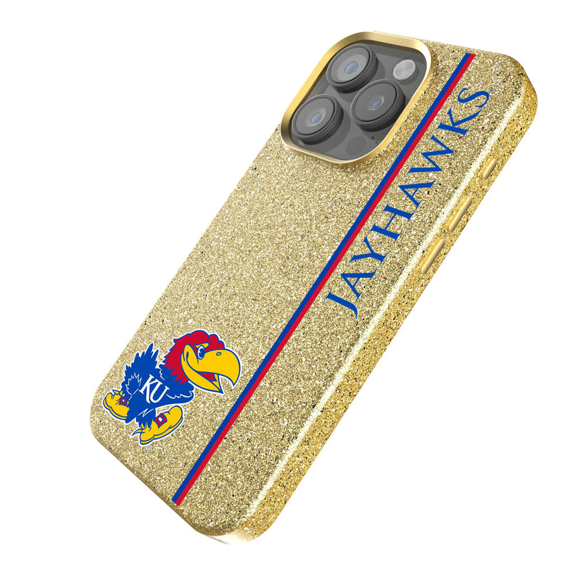 University of Kansas Jayhawks Sidebar iPhone Bling Phone Case Iso.Jpg