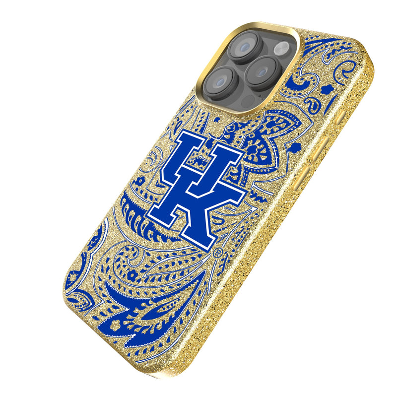 University of Kentucky Wildcats Paisley iPhone Bling Phone Case Iso.Jpg