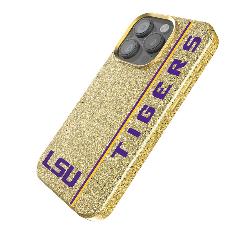 Louisiana State University Tigers Sidebar iPhone Bling Phone Case Iso.Jpg