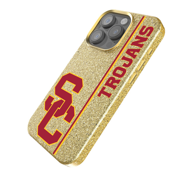 University of Southern California Trojans Sidebar iPhone Bling Phone Case Iso.Jpg