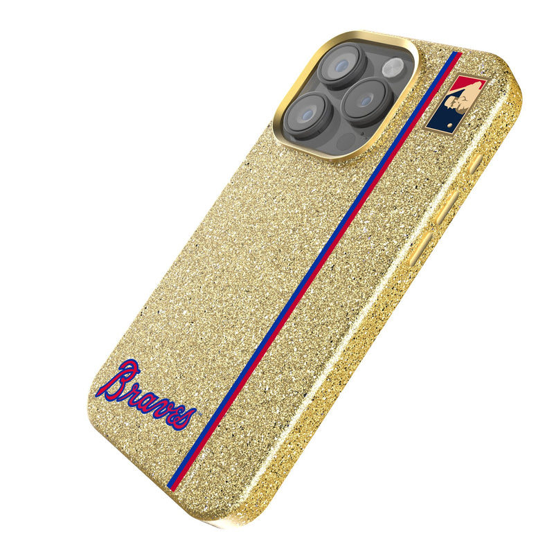 Atlanta Braves Home 2012 - Cooperstown Collection Sidebar iPhone Bling Phone Case Iso.Jpg