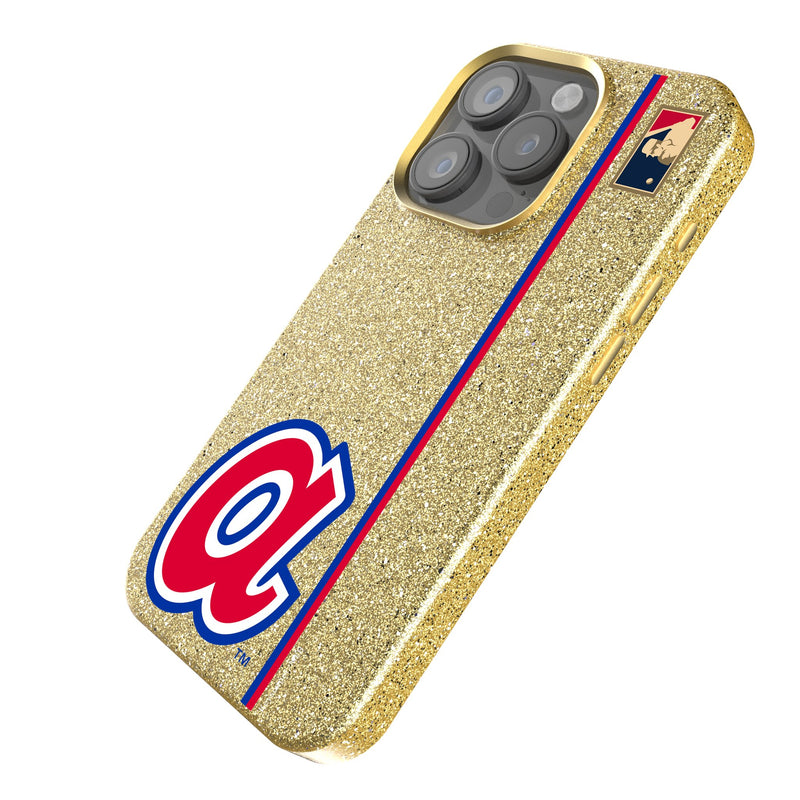 Atlanta Braves 1972-1980 - Cooperstown Collection Sidebar iPhone Bling Phone Case Iso.Jpg