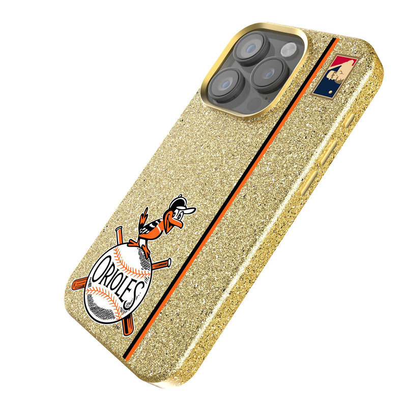 Baltimore Orioles 1954-1963 - Cooperstown Collection Sidebar iPhone Bling Phone Case Iso.Jpg