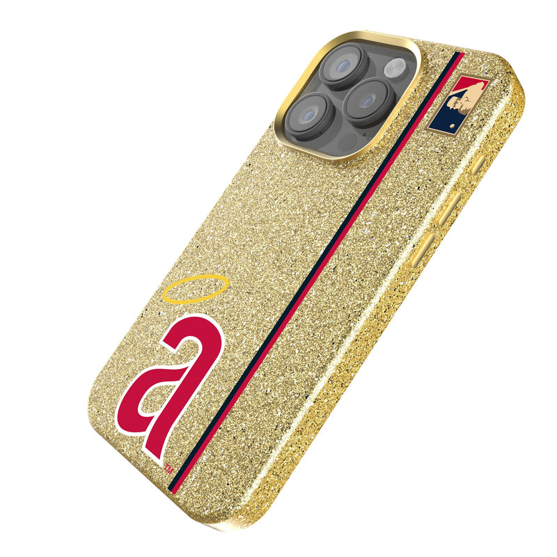 LA Angels 1971 - Cooperstown Collection Sidebar iPhone Bling Phone Case Iso.Jpg