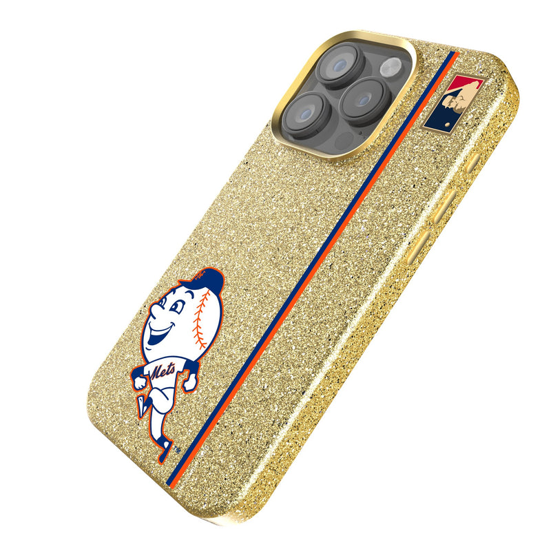 New York Mets 2014 - Cooperstown Collection Sidebar iPhone Bling Phone Case Iso.Jpg