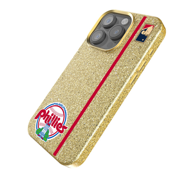 Philadelphia Phillies 1984-1991 - Cooperstown Collection Sidebar iPhone Bling Phone Case Iso.Jpg