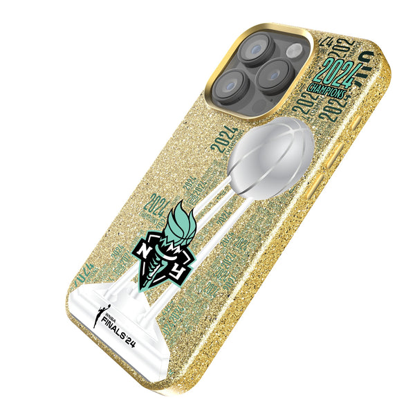 New York Liberty 2024 WNBA Champions iPhone Bling Phone Case Iso.Jpg