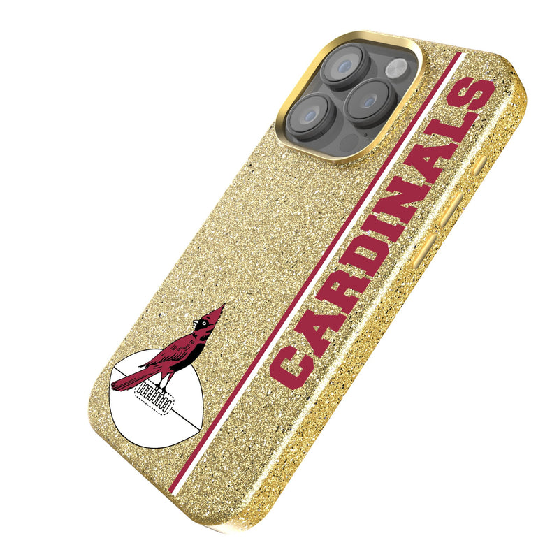 Chicago Cardinals 1947-1959 Historic Collection Sidebar iPhone Bling Phone Case Iso.Jpg