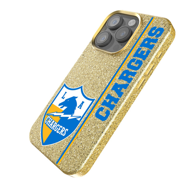 Los Angeles Chargers Historic Collection Sidebar iPhone Bling Phone Case Iso.Jpg