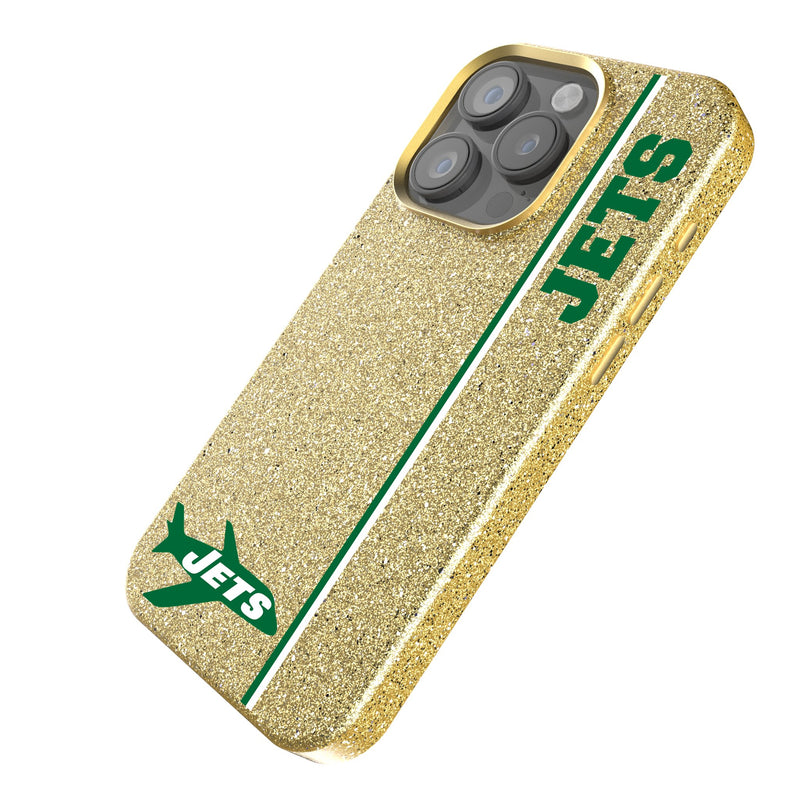 New York Jets 1963 Historic Collection Sidebar iPhone Bling Phone Case Iso.Jpg