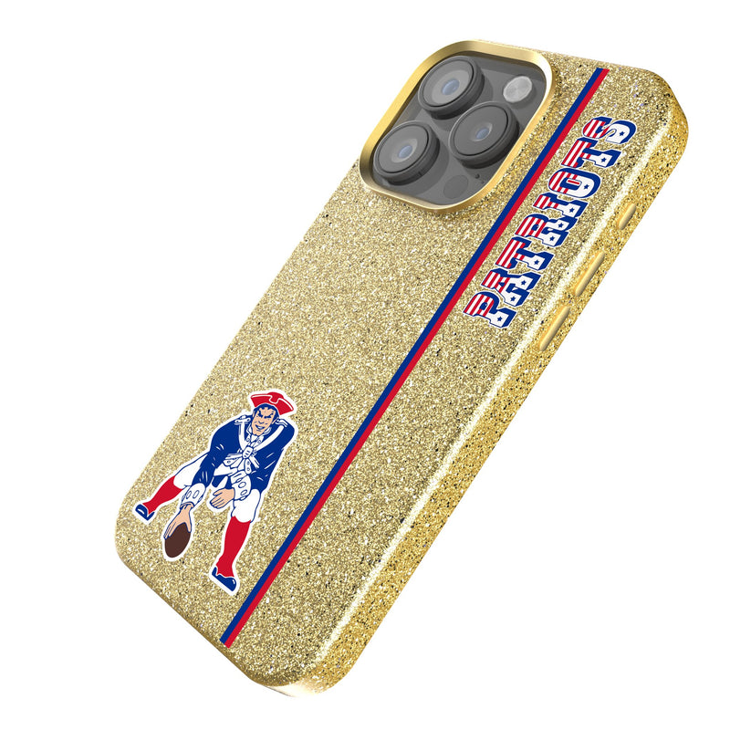 New England Patriots Historic Collection Sidebar iPhone Bling Phone Case Iso.Jpg