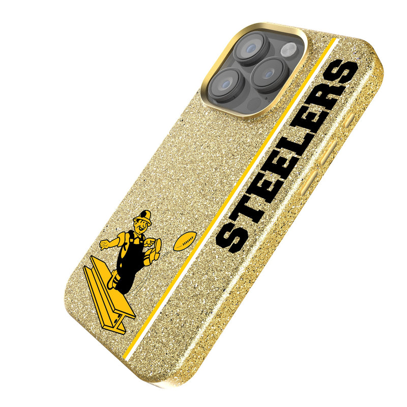 Pittsburgh Steelers 1961 Historic Collection Sidebar iPhone Bling Phone Case Iso.Jpg